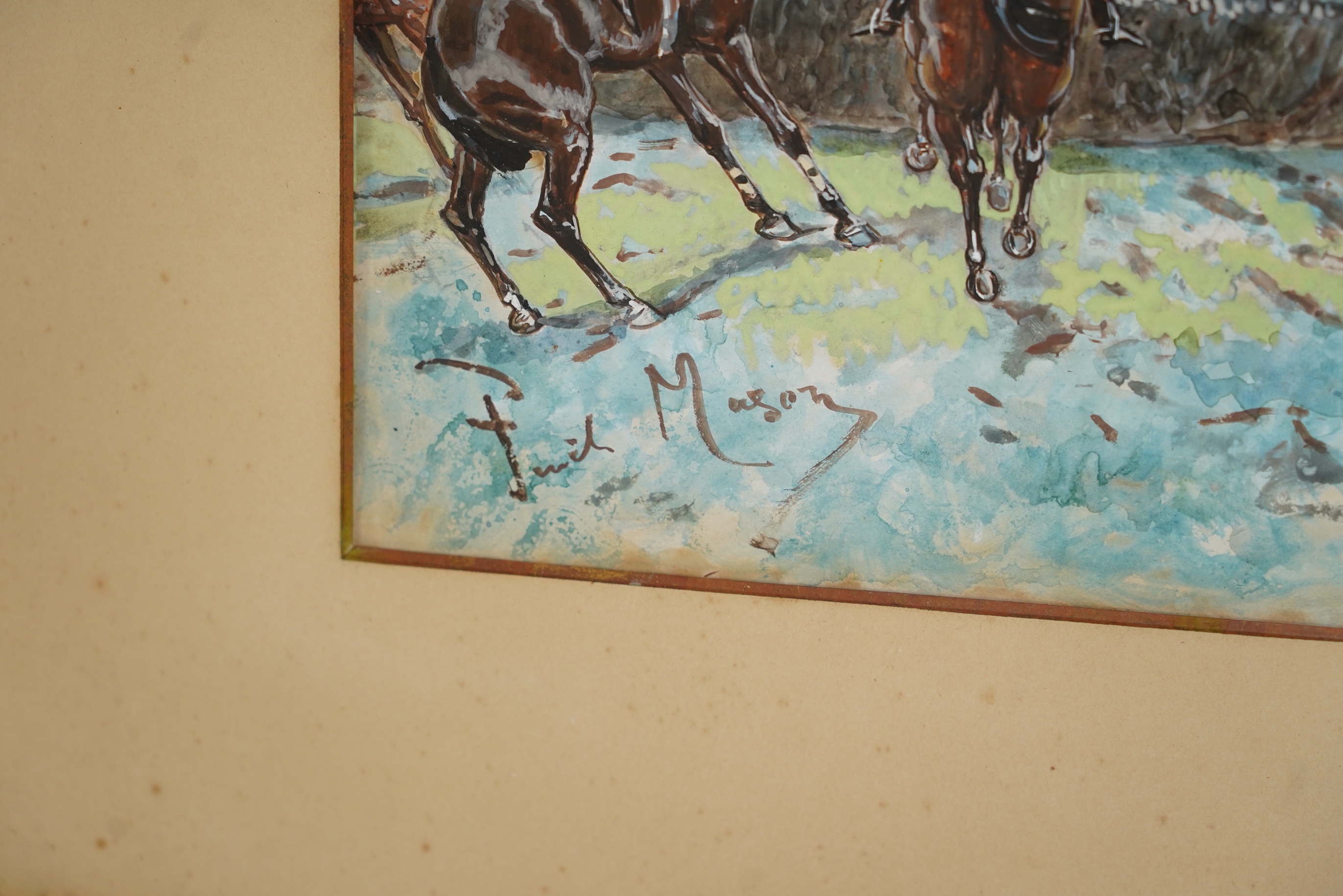 George Finch Mason (1850-1915), 'The Railway Stakes'